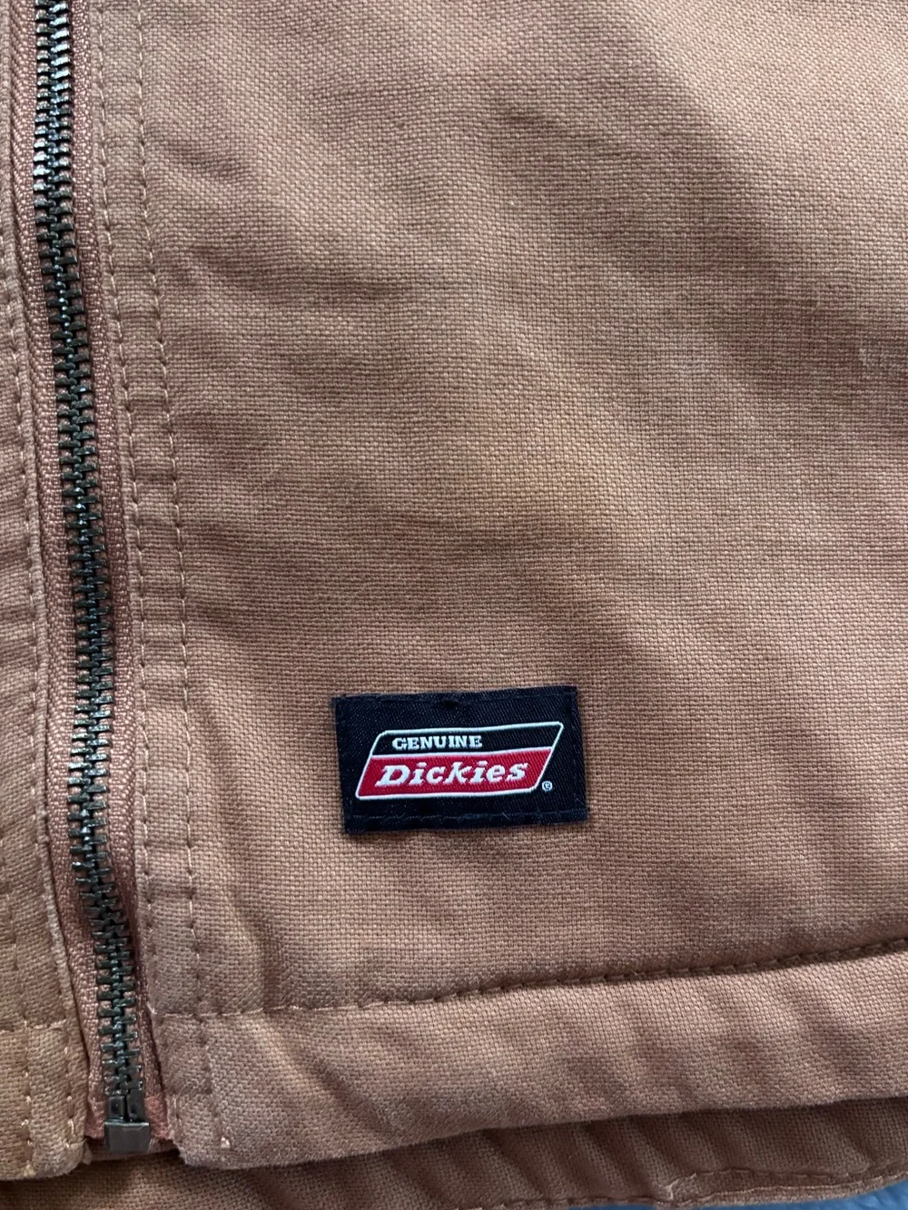 Dickies Sherpa-Lined Workwear Duck Vest Large